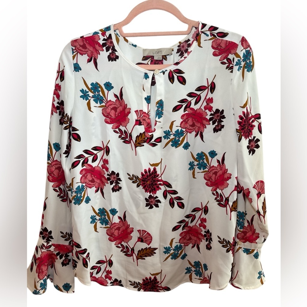 Floral Loft Blouse size small